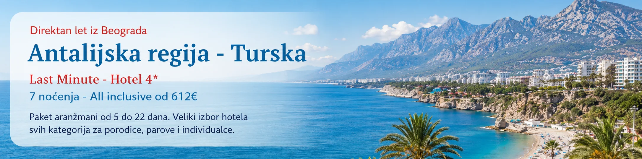 Turska Antalija Last Minute